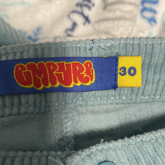 Ladies Light blue corduroy pants. - Picture 5 of 6